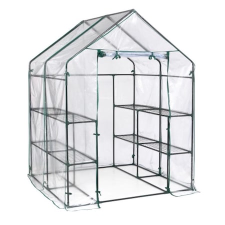 Miracle-Gro Miracle-Gro Clear 56 in. W X 56 in. D X 76 in. H Greenhouse 70527